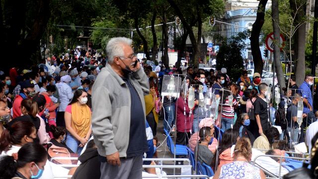 Evacuación tras el sismo