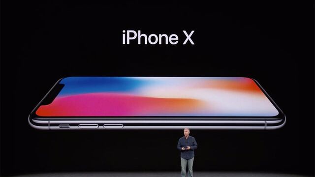 Presentación del iPhone X.