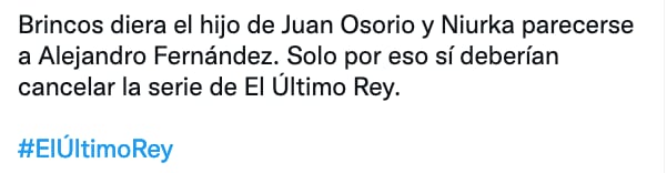 Meme sobre 'El último rey'