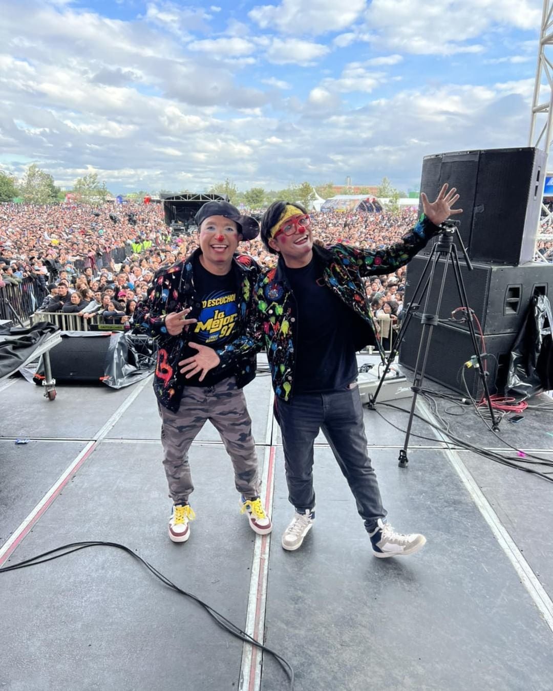 Payasos  'Los Destrampados'.