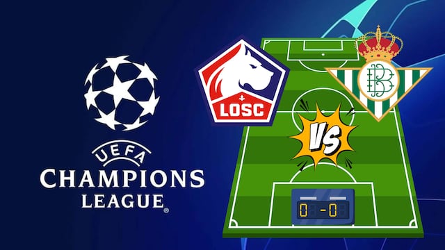 Lille es favorito para vencer al Betis en la Champions League