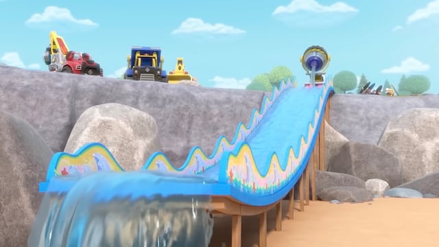 Rubble y Equipo de Paw Patrol por Día de la Toalla