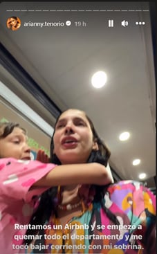 Arianny Tenorio, novia de Luisito Comunica sobrevive con su familia a un fuerte incendio en Brasil