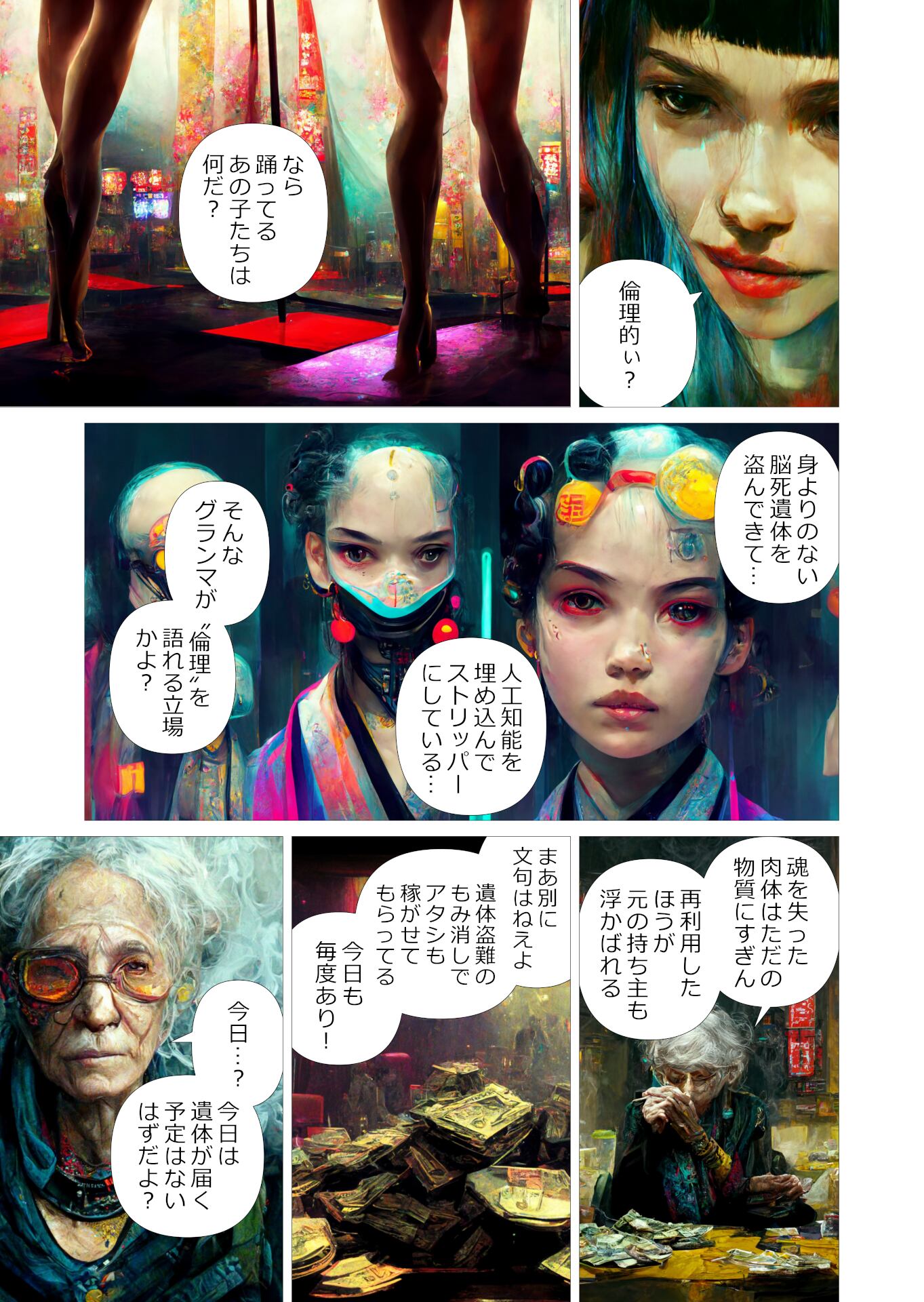 Cyberpunk Momotarō es el primer manga creado por una IA