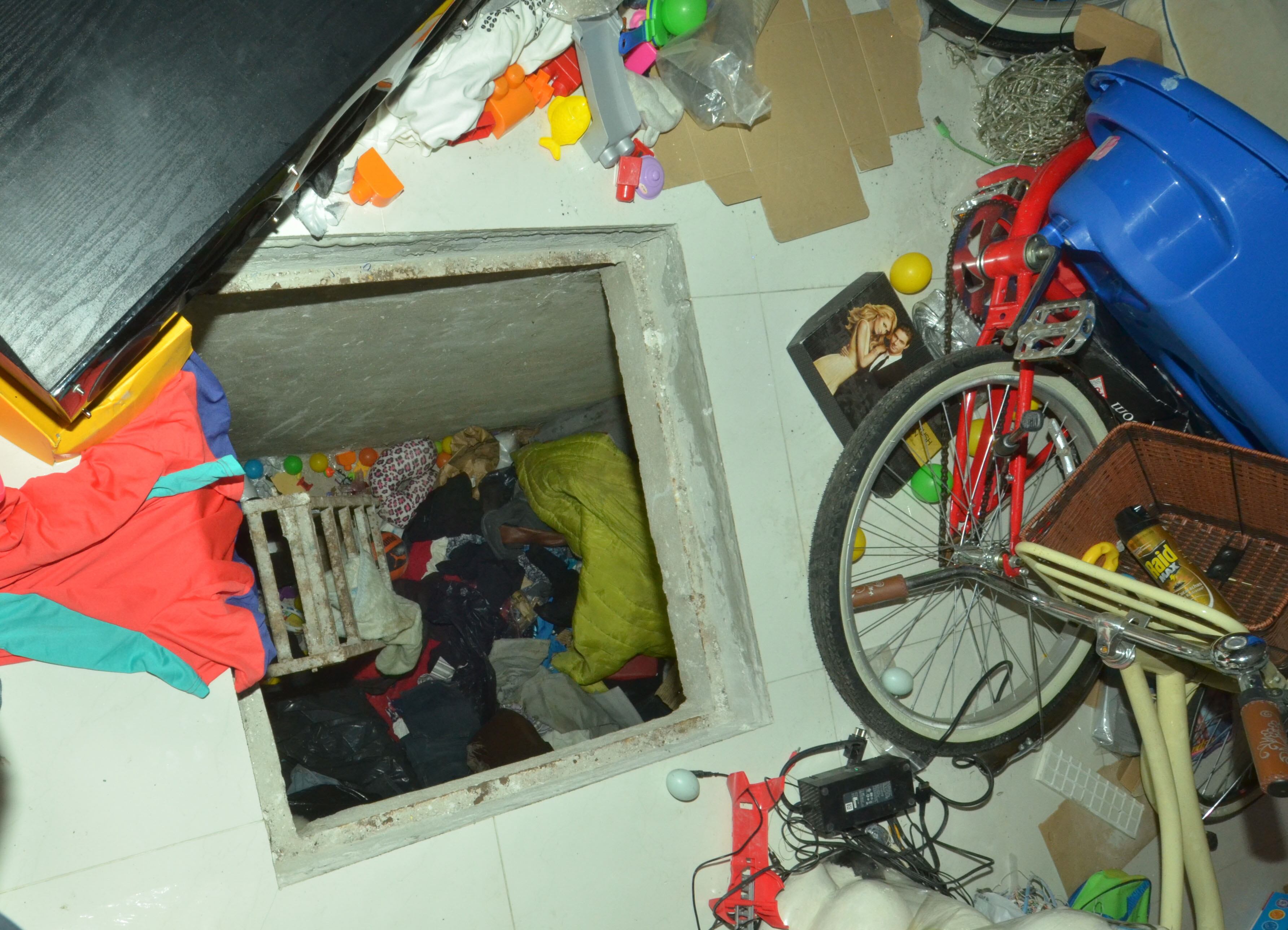 Tunel hallado en Tepito.