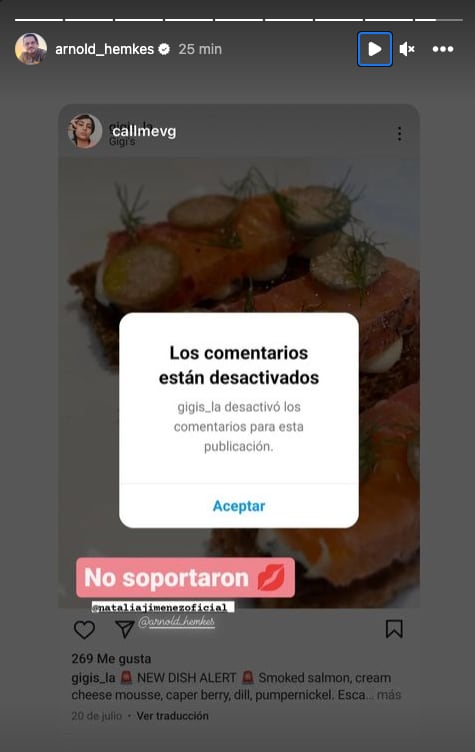 Fans de Natalia Jiménez atacan a restaurante que la discriminó