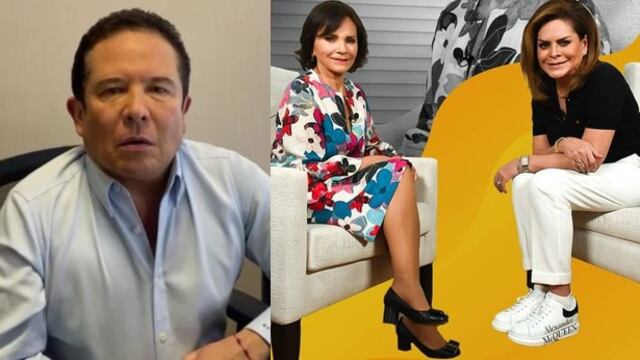 Gustavo Adolfo Infante y Pati Chapoy