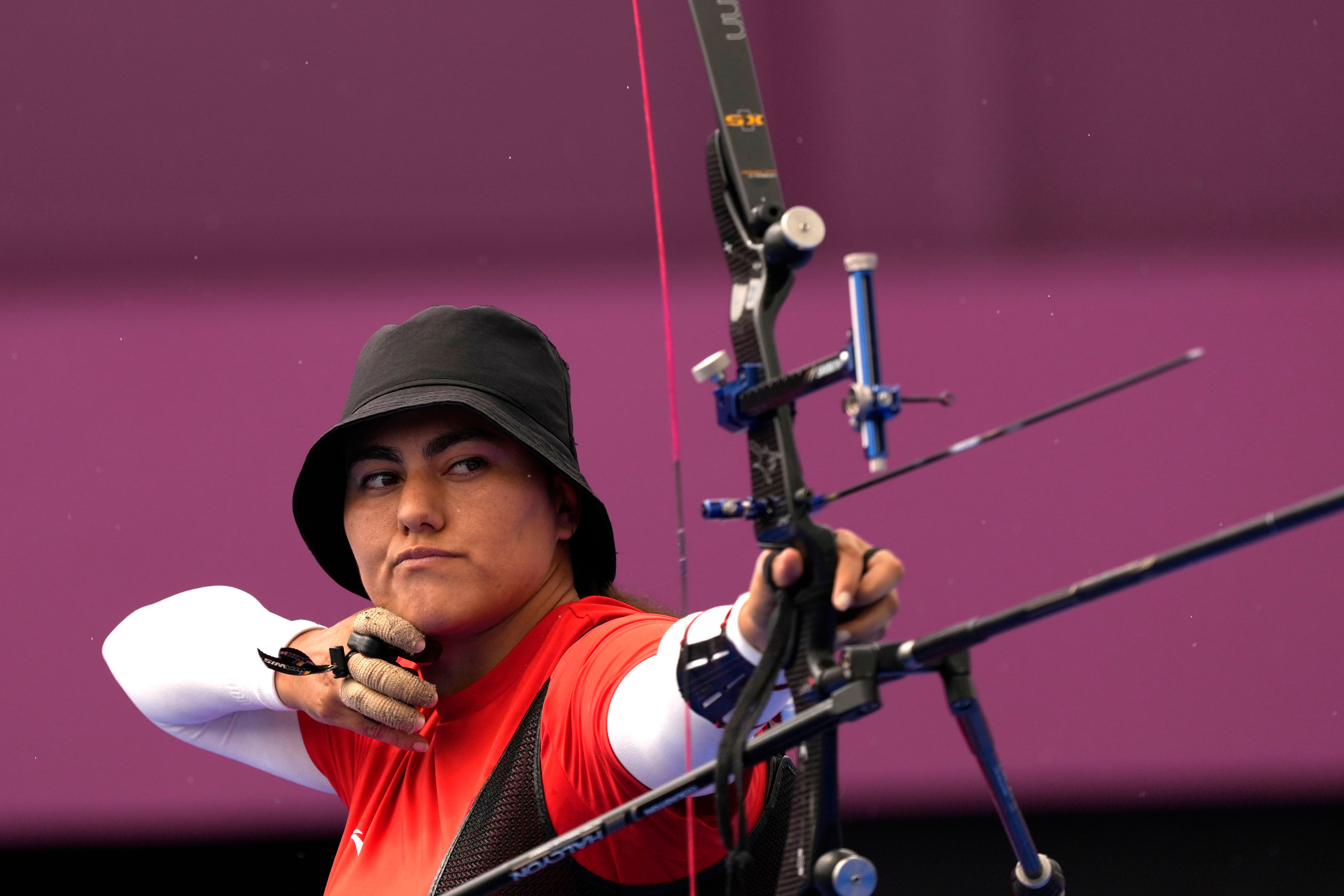 Alejandra Valencia en los Juegos Olímpicos de Tokio