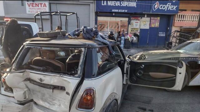 Como en Grand Theft Auto: Persecución en Monterrey