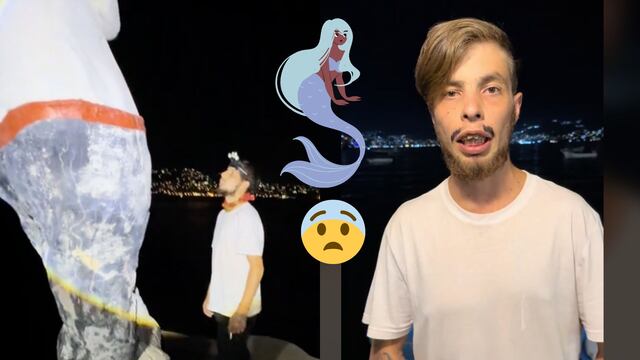 Nieto de Cantinflas visita la casa de Acapulco en busca de sirenas.