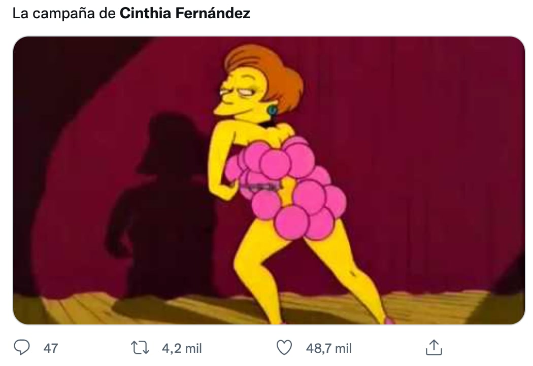 Memes de Cinthia Fernández