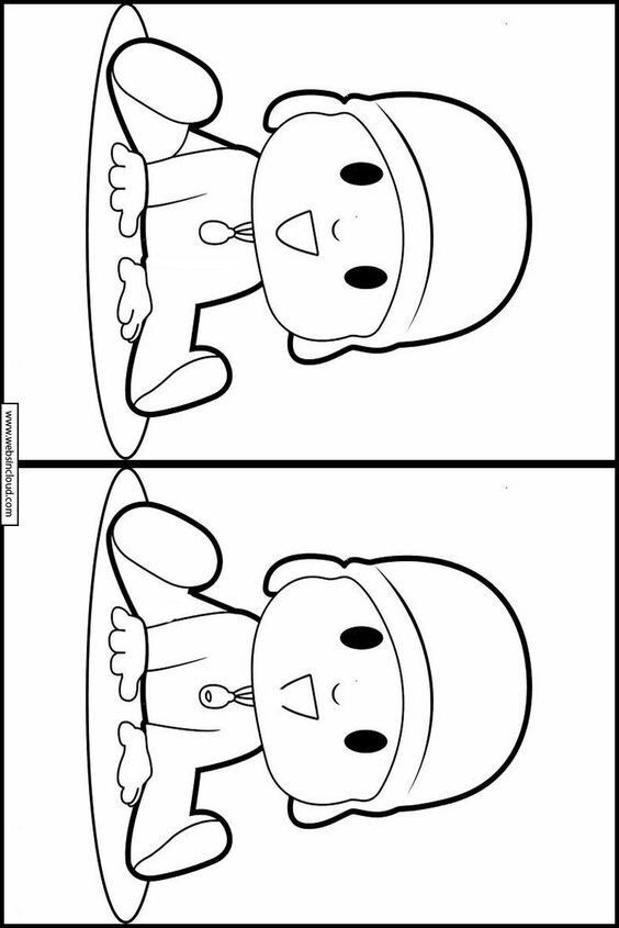 Actividades de Pocoyó para imprimir