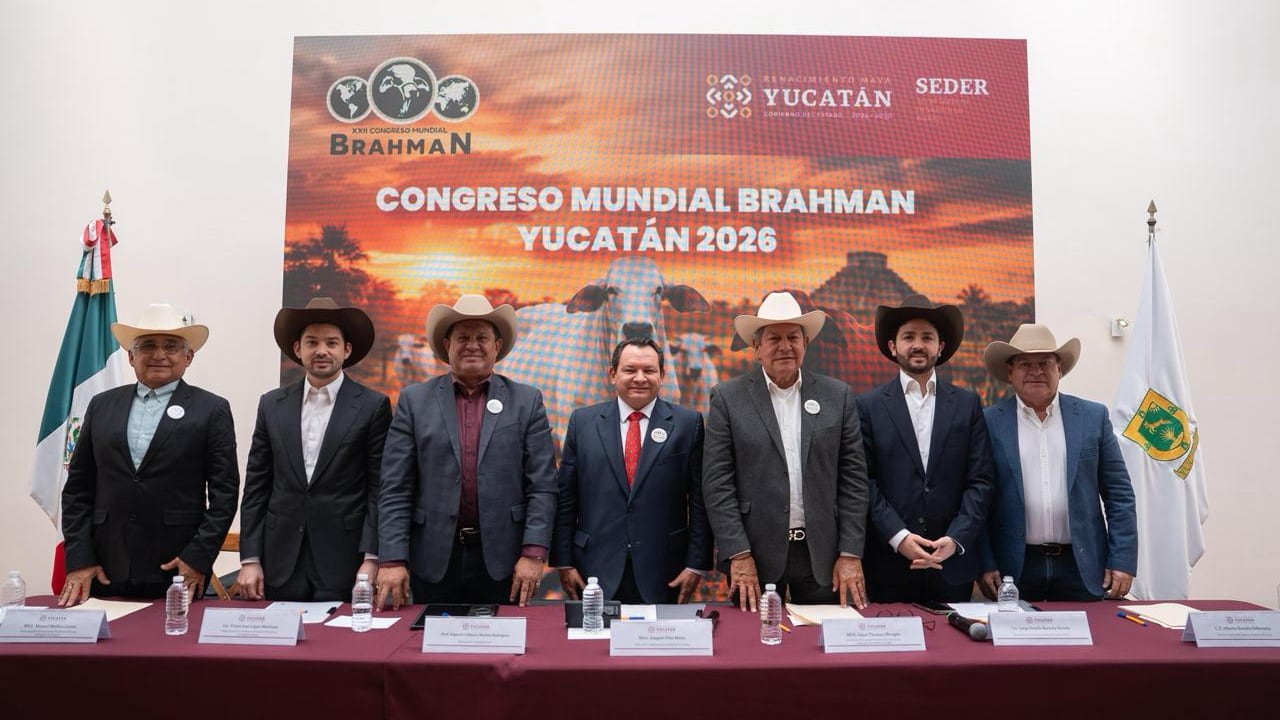 Joaquín Díaz Mena anuncia que Yucatán será sede del Congreso Mundial Brahman 2026