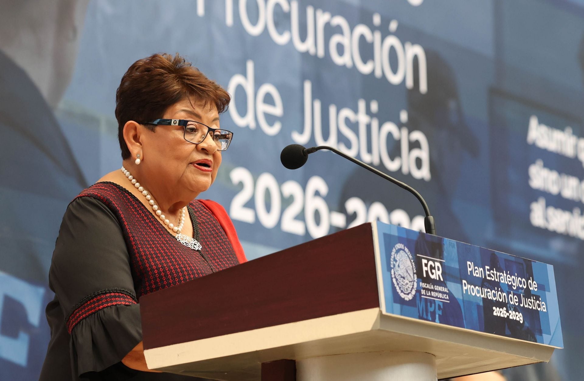 Ernestina Godoy presenta ejes del Plan de Procuración de Justicia 2026-2029