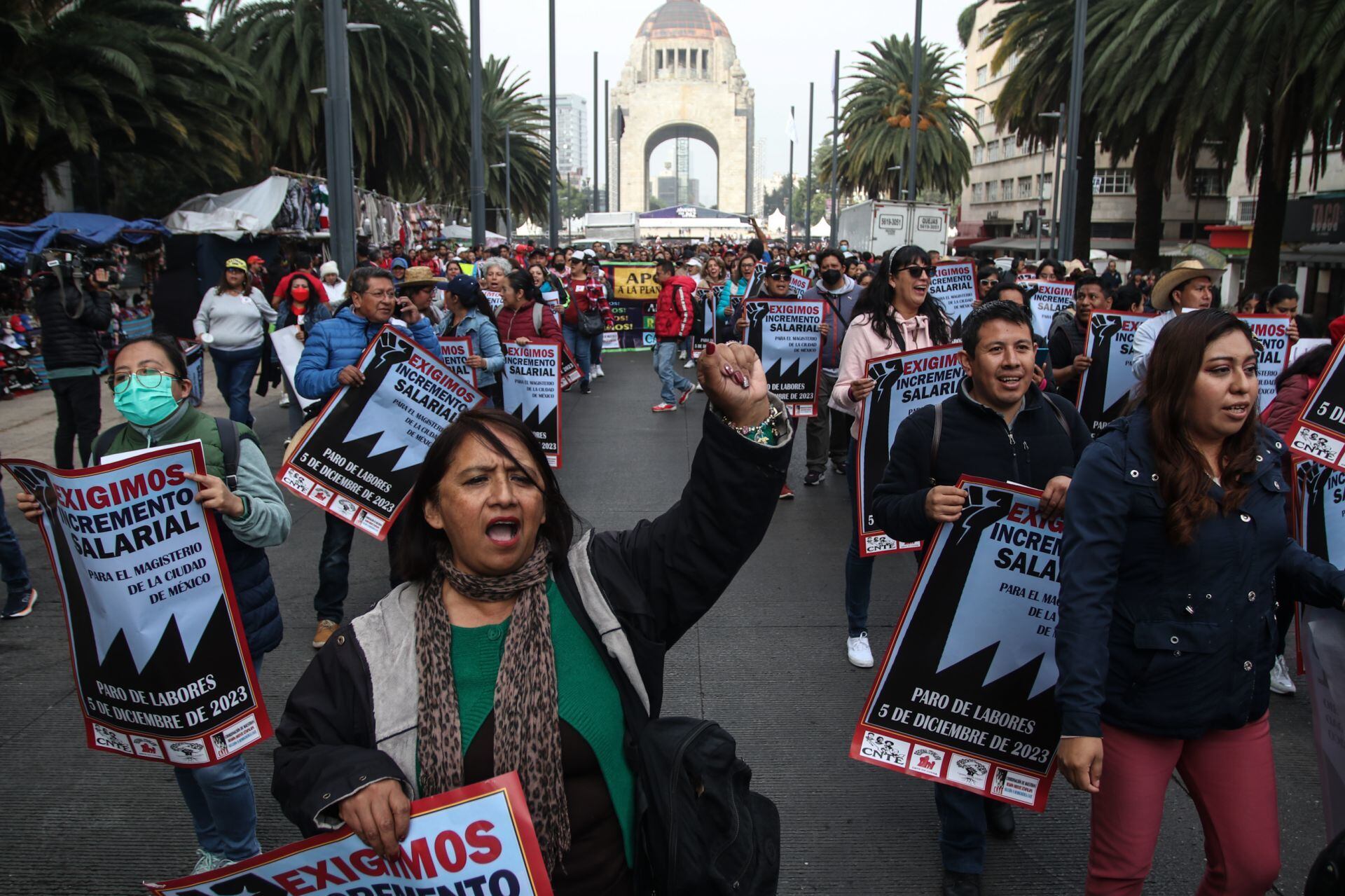 MARCHA CNTE: VIERNES 15 DE DICIEMBRE EN CDMX