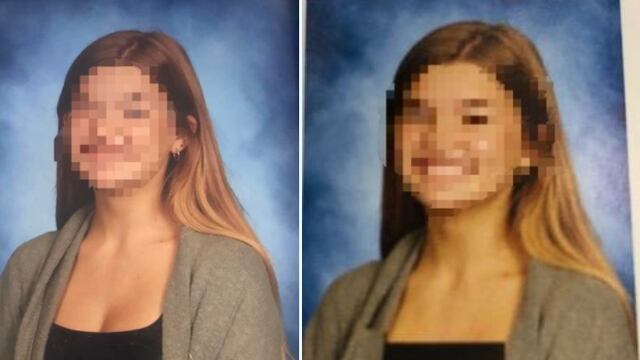 Cubren escote de sus alumnas en fotos de anuario