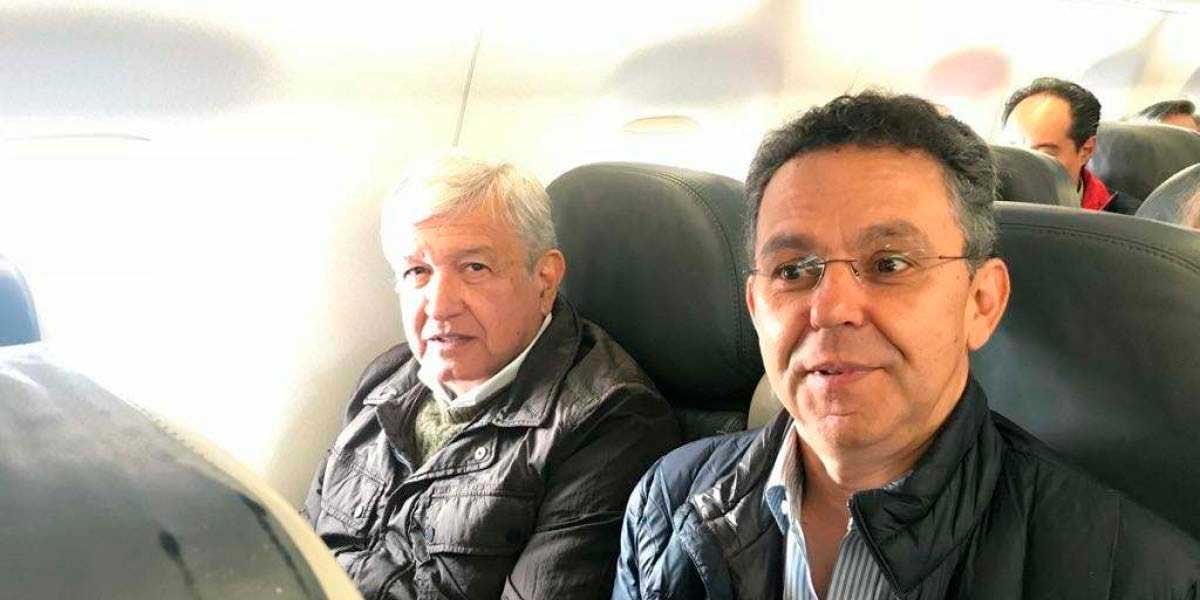 César Yáñez y AMLO/internet