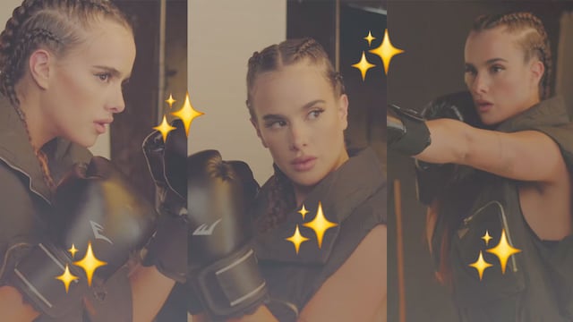 Gala Montes graba su entrenamiento antes de pelear en Supernova Strickers Orígenes