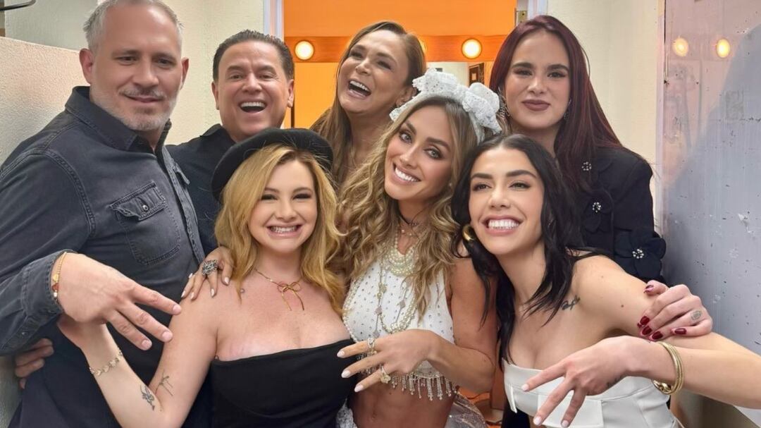 Ya huele a ¿Quién es la Máscara?: Anahí se reunió con el poderoso Team Mar de La Casa de los Famosos 2024