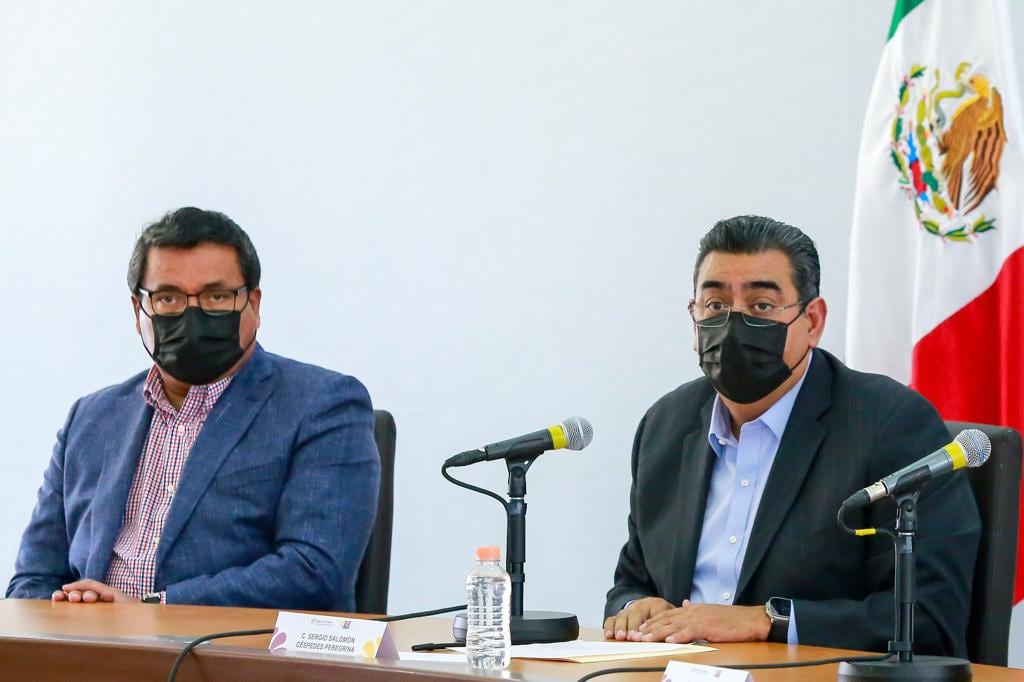 Sergio Salomón Céspedes, gobernador de Puebla