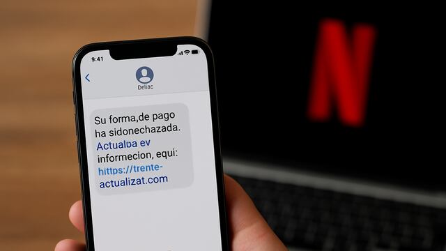 ¡No es Netflix! Advierten sobre mensaje SMS fraudulento para robar datos bancarios