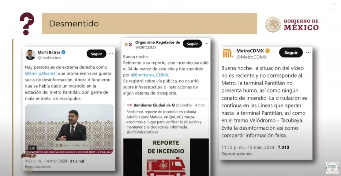 Mentiras de la semana del 20de marzo