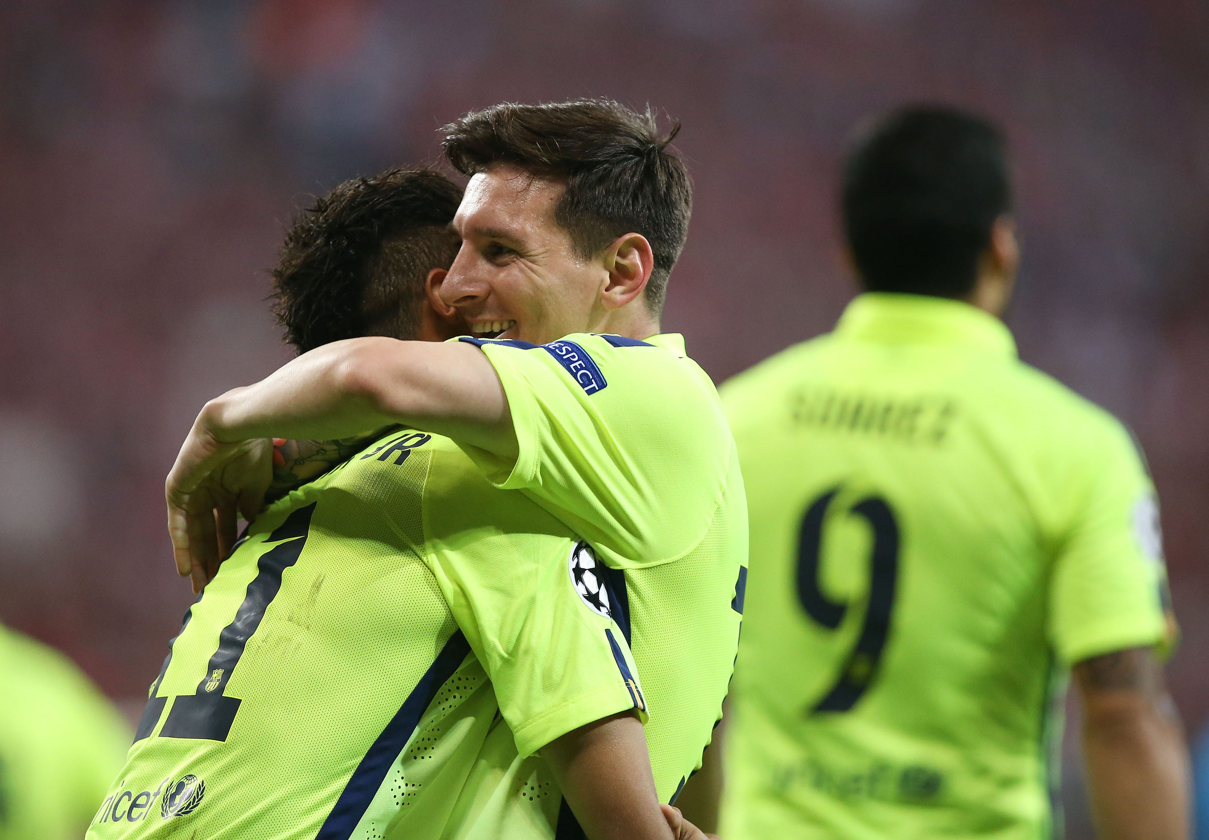 Messi y Neymar