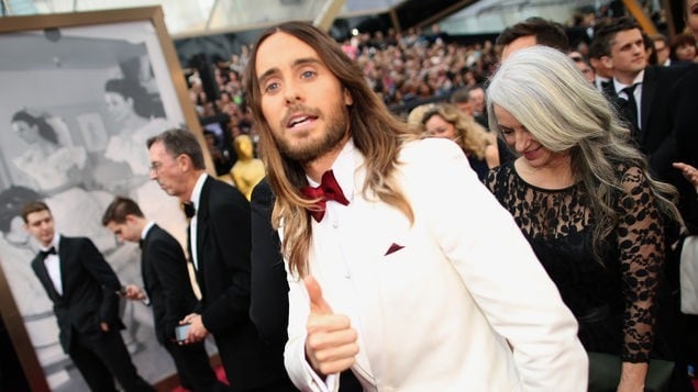 Jared Leto en la pasada entrega de los Oscares