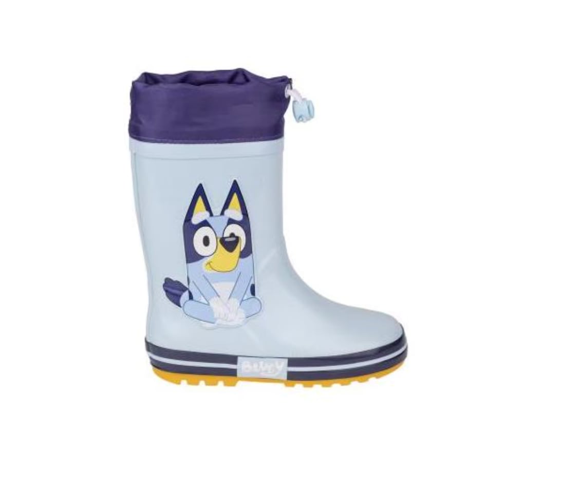 Botas lluvia goma Bluey azul claro