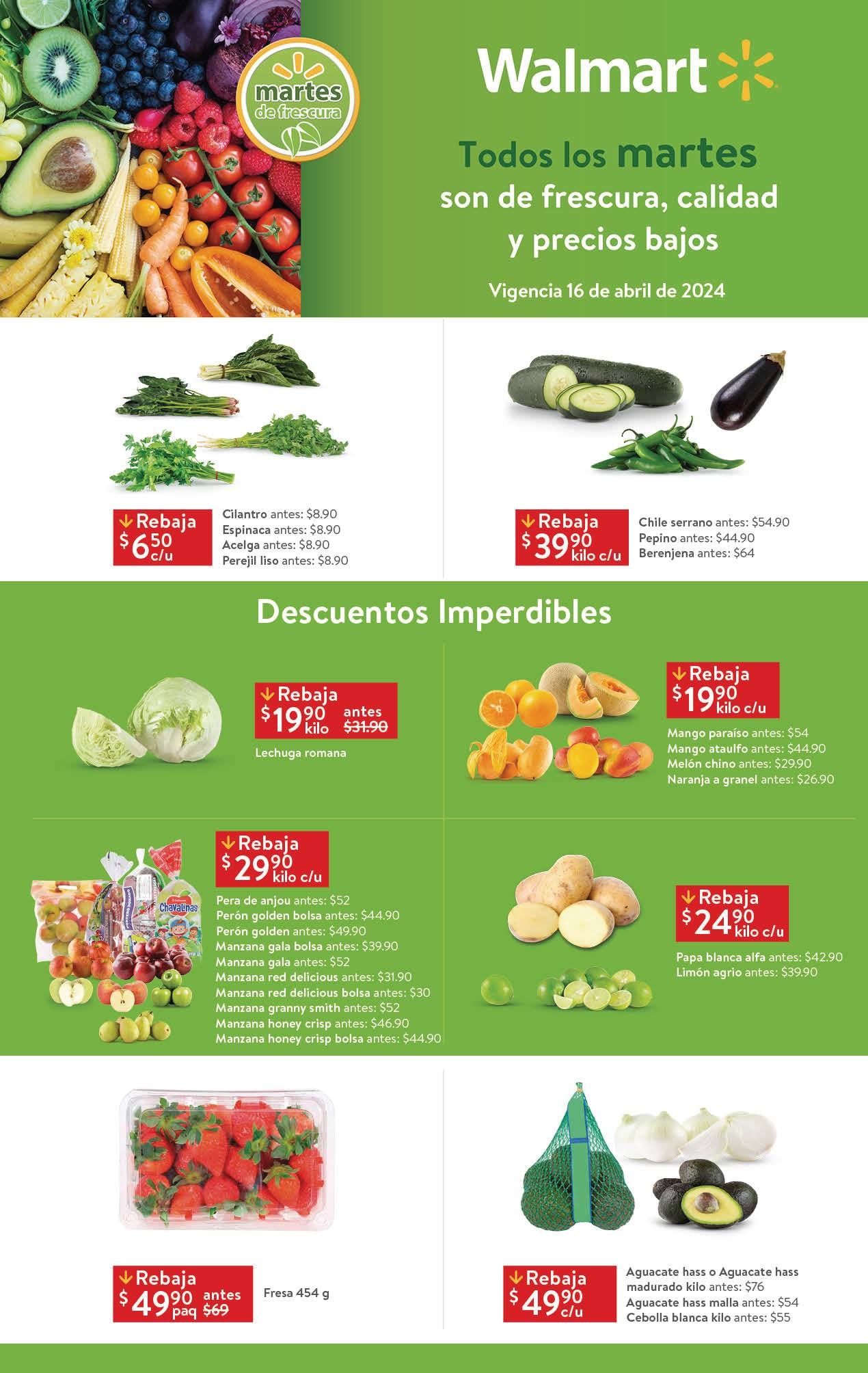 Martes de Frescura Walmart