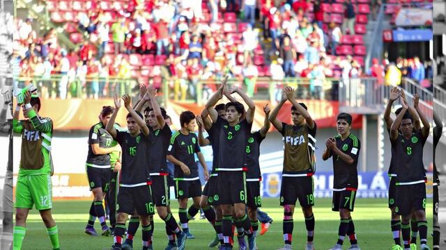 Los jugadores de la Selección Mexicana Sub-17 festejaron el boleto a los Cuartos de Final del Mundial de la categoría cantando en el camión de regreso al hotel de concentración