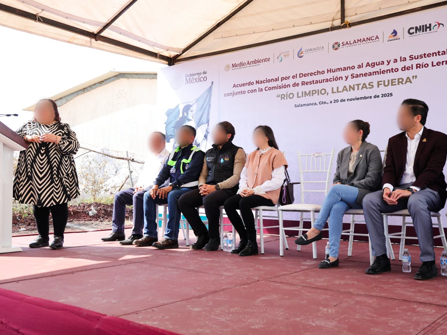 Brigadas ambientales realizando limpieza y reforestación en Edomex, Tlaxcala y Guanajuato