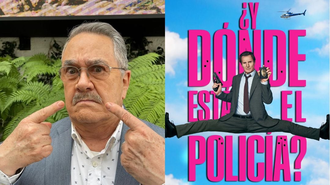 A Pedrito Sola no le gustó ver a Liam Neeson hacer una película “absurda y ridícula” como Y dónde está el policía