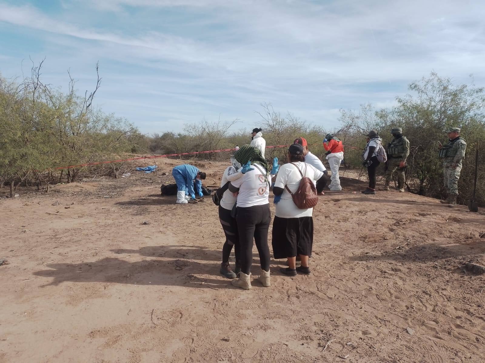 Restos humanos en San Ignacio Río Muerto, Sonora