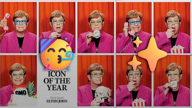 Elton John es el Ícono del Año 2024 de la revista TIME