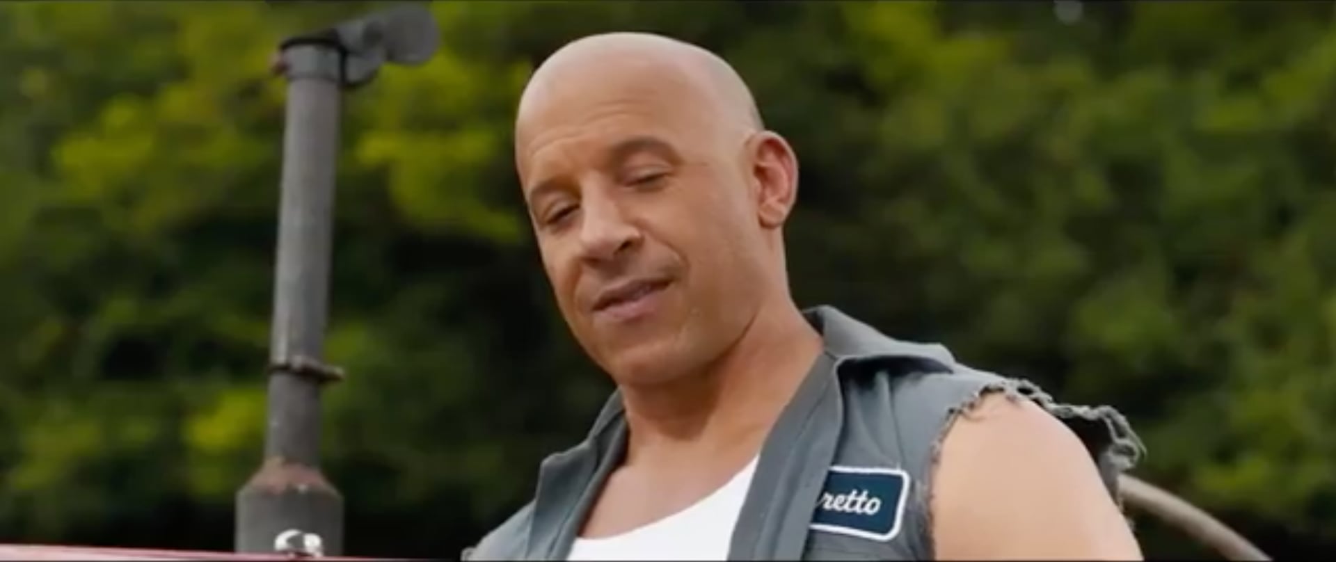 Vin Diesel en Rápido y Furioso 9