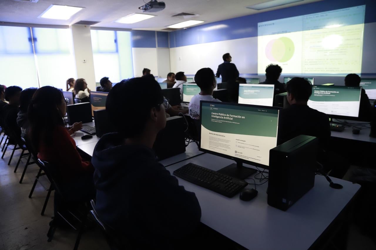 Arranca en México el Centro de Formación en IA más grande de Latinoamérica.