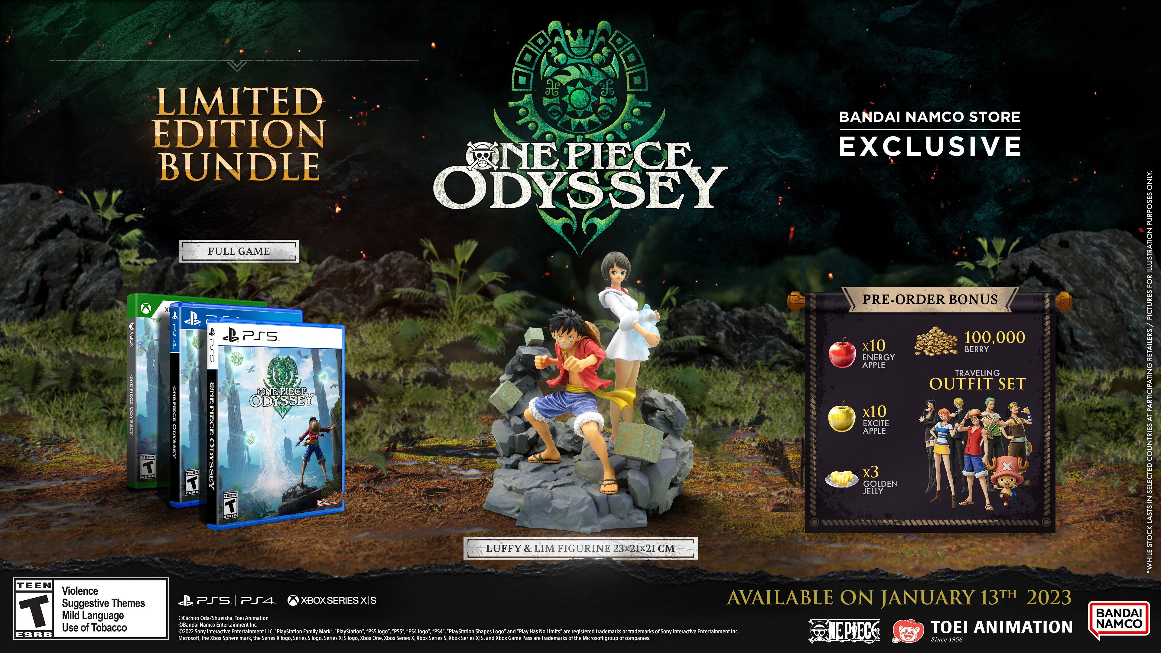 Limited Edition Bundle One Piece Odyssey
