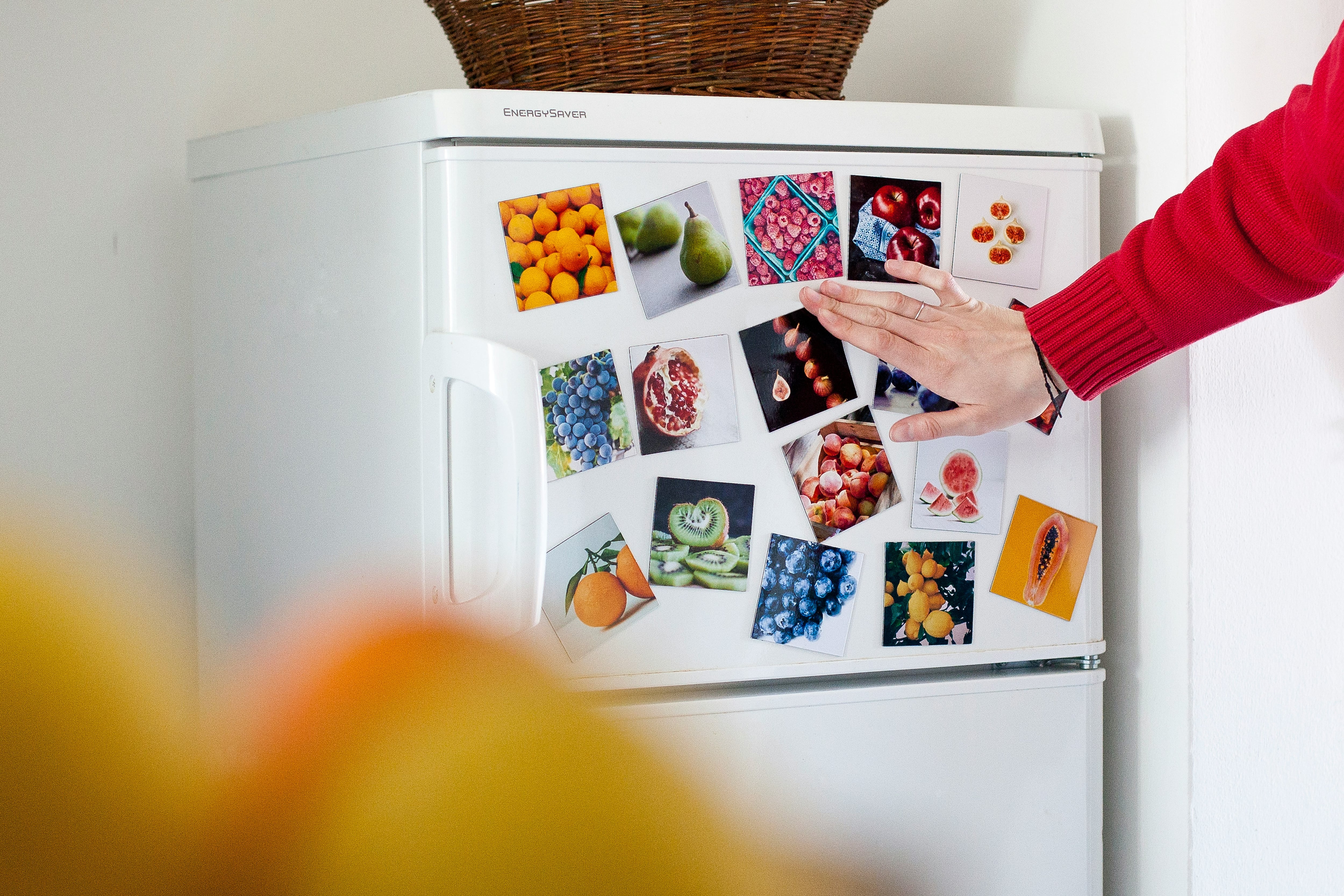 Refrigerador con imanes