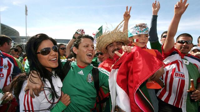 La afición mexicana.