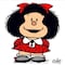 Inteligencia artificial imagina cómo se vería Mafalda en la vida real y el resultado es adorable