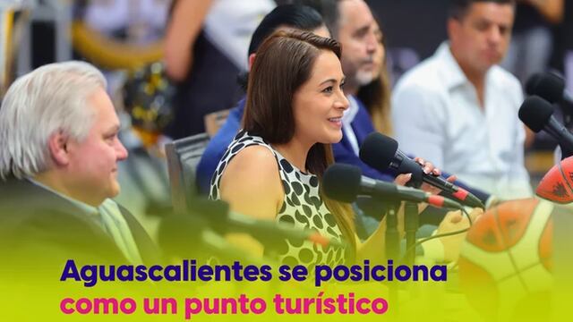 Tere Jiménez, gobernadora de Aguascalientes