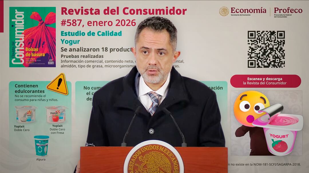 Profeco revela las marcas que sí cumplen como yogur