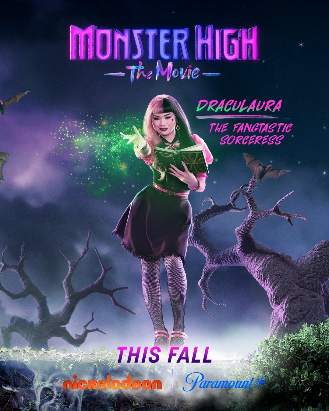 Nayah Damasen es Draculaura en la película Monster High