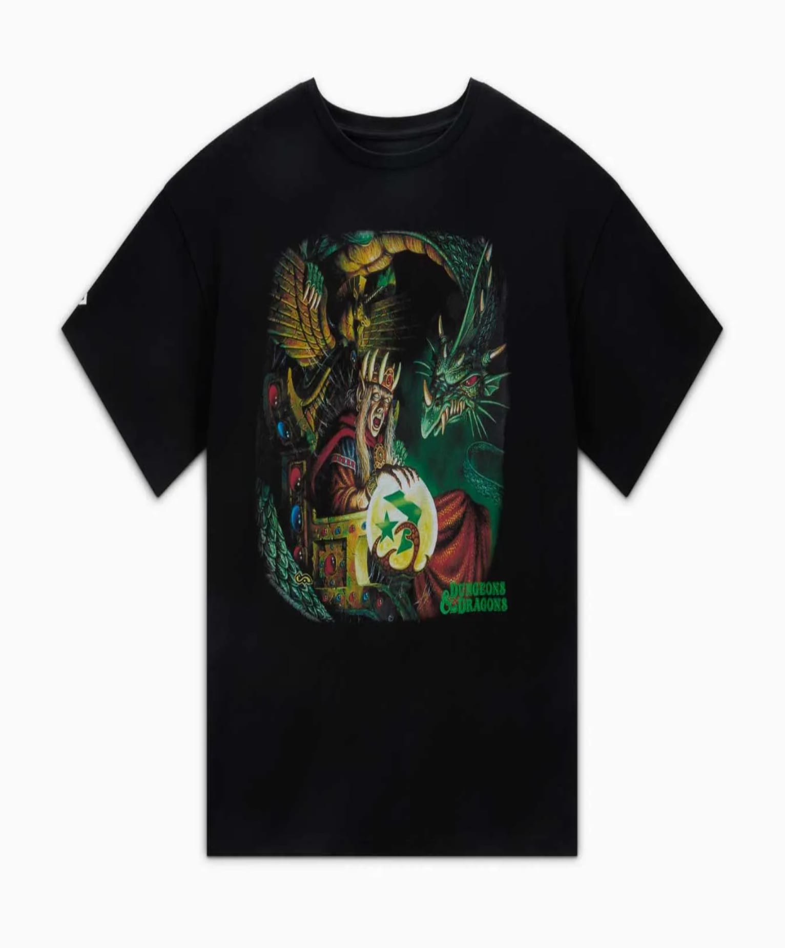 Playera Converse x Dungeons & Dragons ( Calabozos y Dragones) Negra