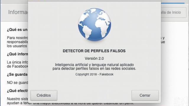 Crean app para detectar perfiles falsos en Facebook