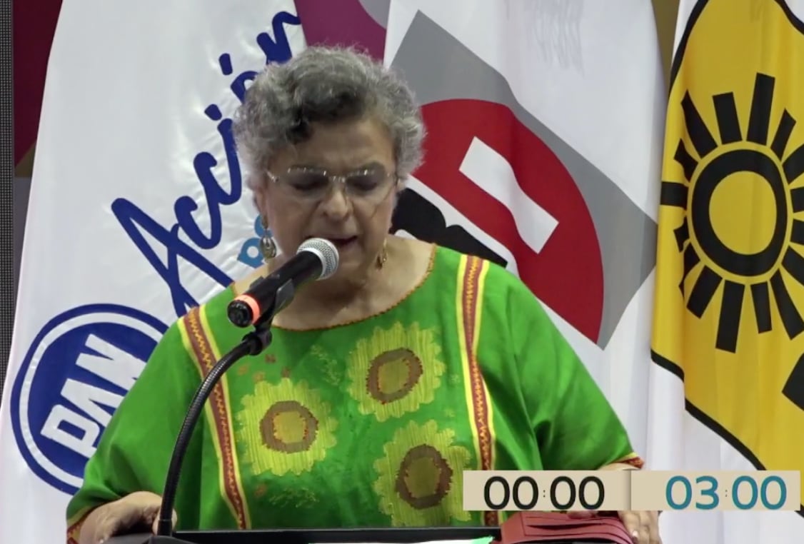 Quinto debate, Frente Amplio por México