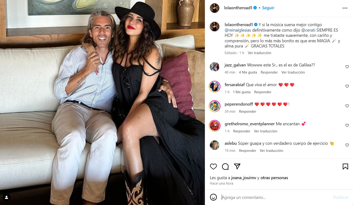 Daniela García, novia de Fernando Reina Iglesias