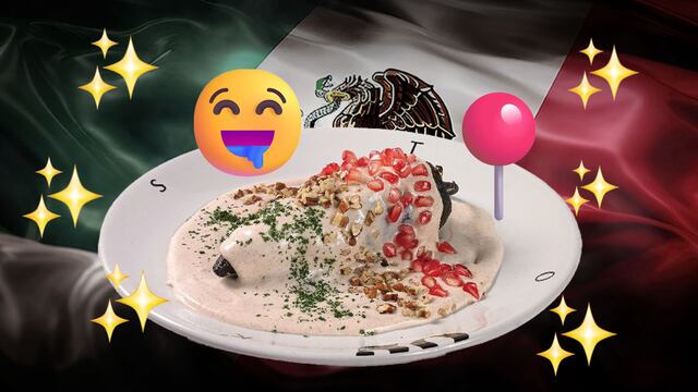 Chiles en nogada en CDMX