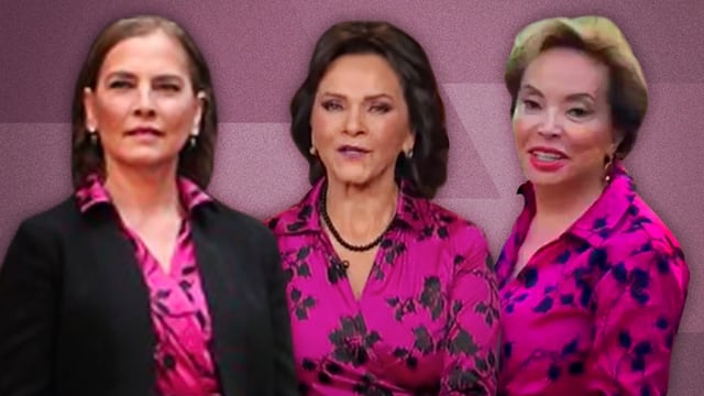 Beatriz Gutiérrez usó el mismo vestido que Pati Chapoy y Elba Esther Gordillo